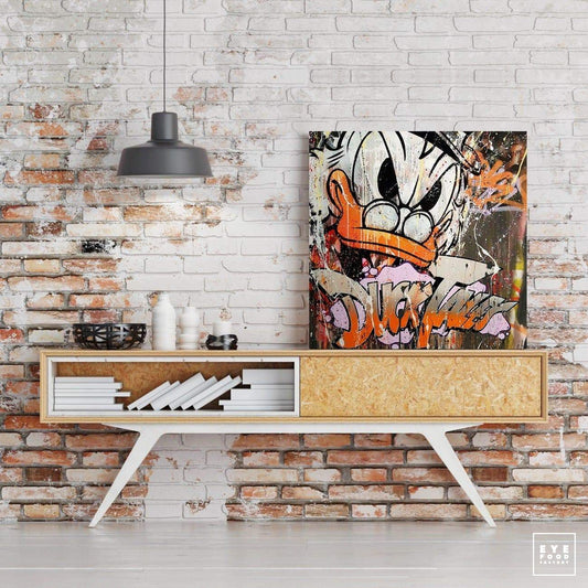 Bad Mc Scrooge - Éditions Limitées - @trio6565, Canard, Cartoon, Comics, Dibond®