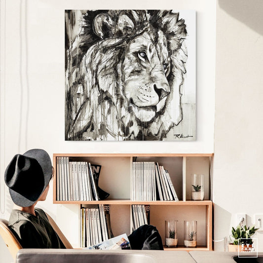 Black is Back - Éditions Limitées - @trio6565, Animal, Animaux, Blanc, Crayon