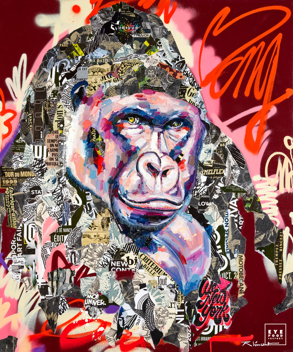 Bong - Éditions Limitées - @nouveau, @quatuor155130, Animaux, Collage, DBD