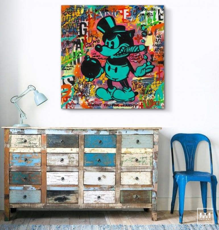 C’est la lutte - Éditions Limitées - 40x40cm (édition terminée),