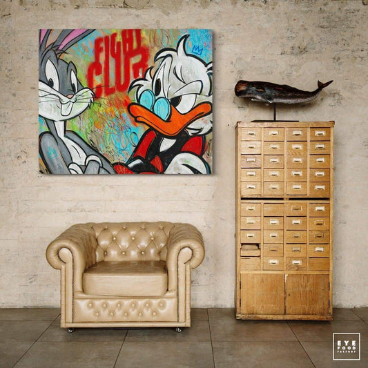 Fight club - Éditions Limitées - @quatuor160135, Animaux, Boxe, Bugs Bunny,