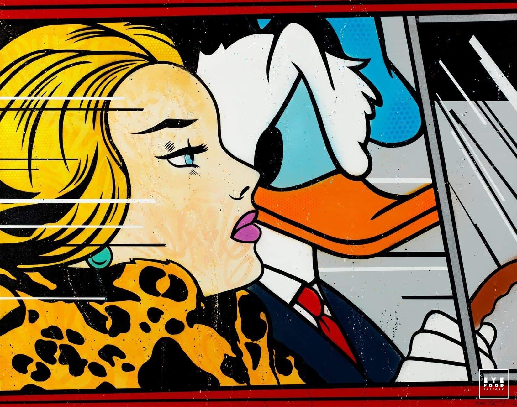 In the car - Éditions Limitées - @trio165130, Animaux, Blondes, Canard, Comics