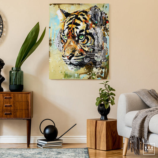 Tokyo - Éditions Limitées - @quatuor165130, Dibond®, exportnewch, Tigre,