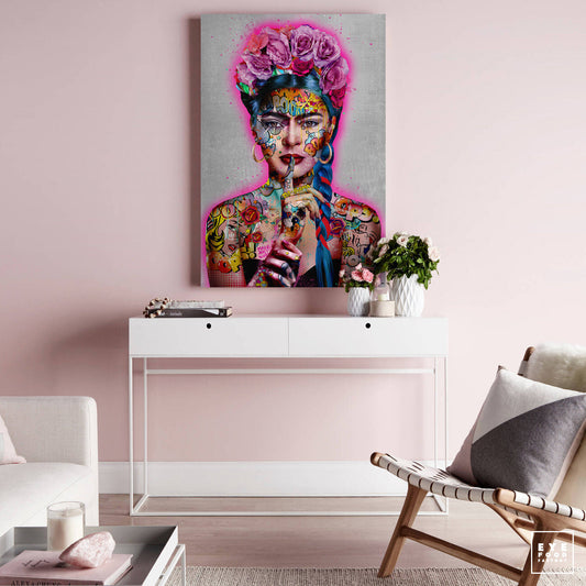 Viva Frida - Éditions Limitées - @nouveau, @quator165110, Dibond®,